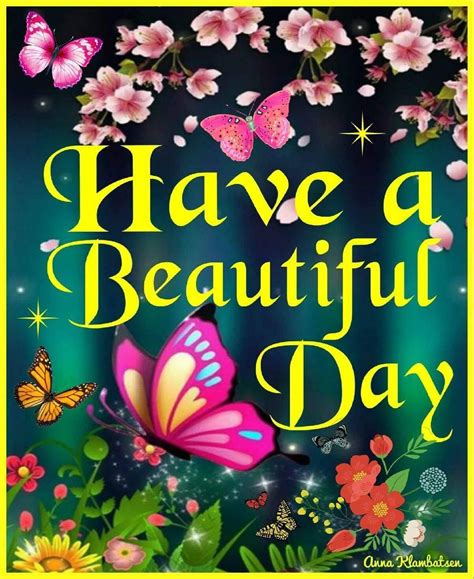 A Beautiful Day .